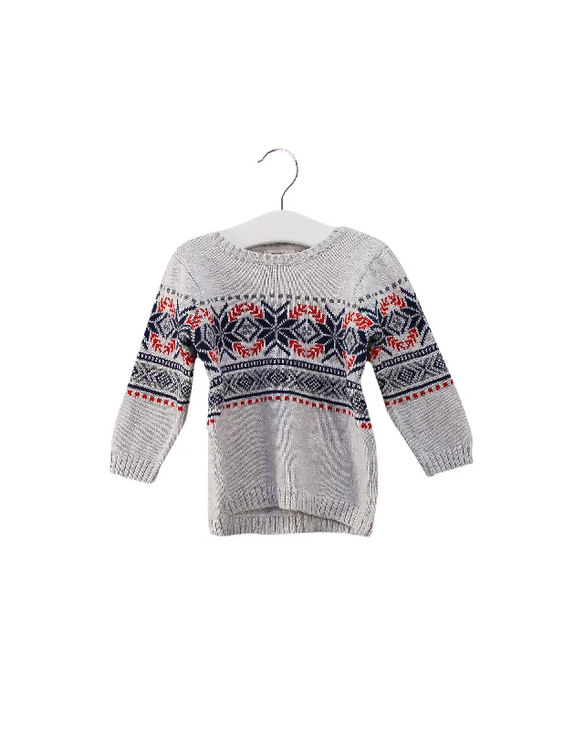 Purebaby Knit Sweater 12-18M