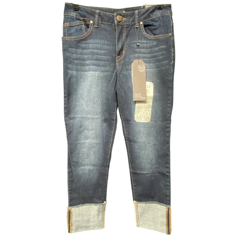 Jeans Skinny By 1822 Denim In Blue Denim, Size: 8