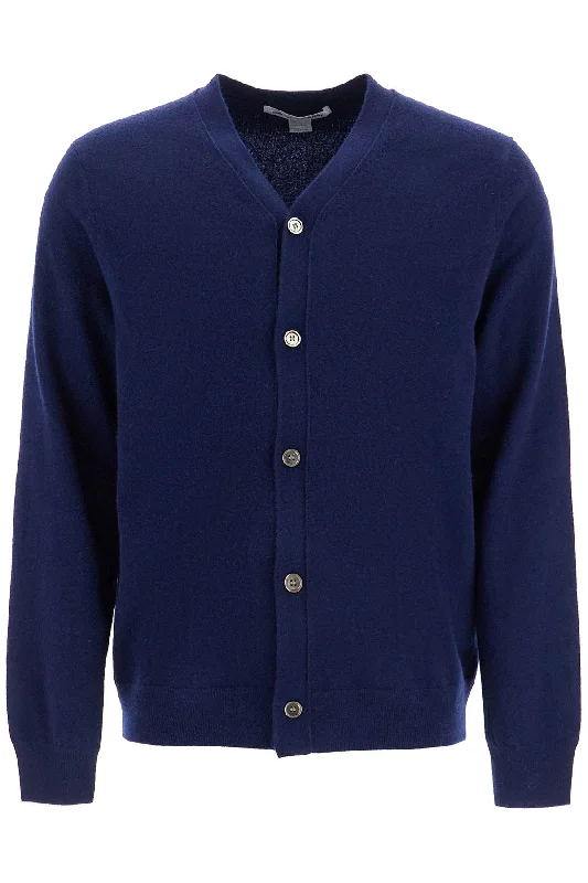 Comme Des Garcons Shirt Men's Wool Cardigan With Buttons